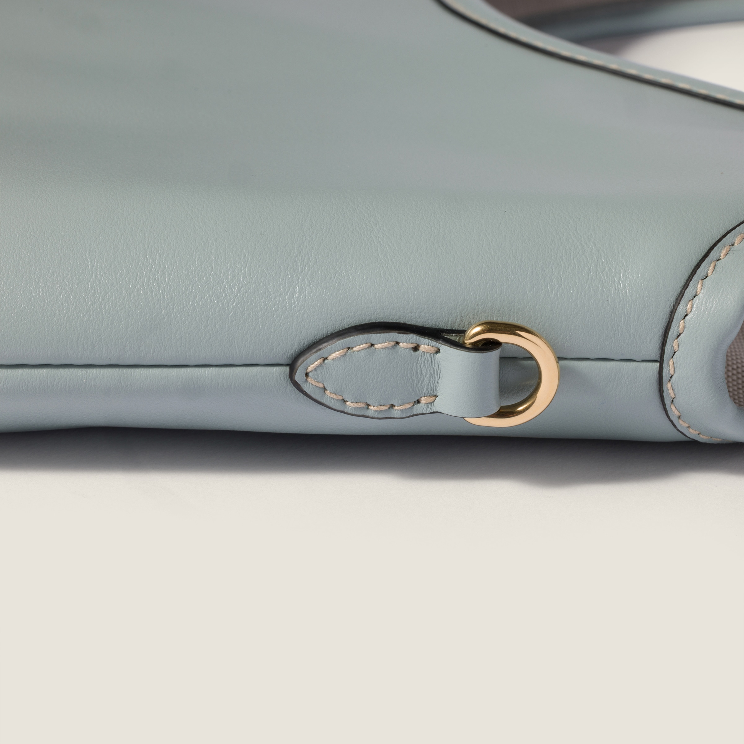 Lake Blue Ivy Leather Bag | Miu Miu - Japan