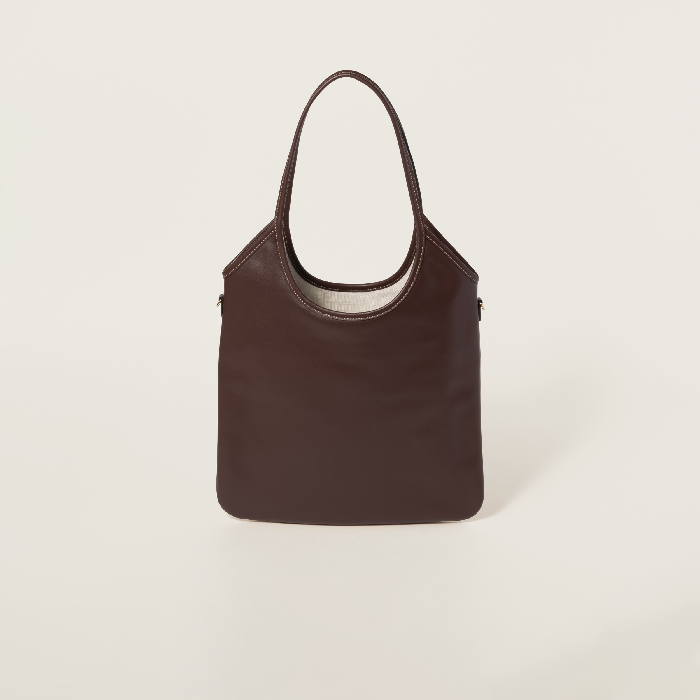 満点の バッグ レザー Ivy ブラウン | Miu Miu バッグ