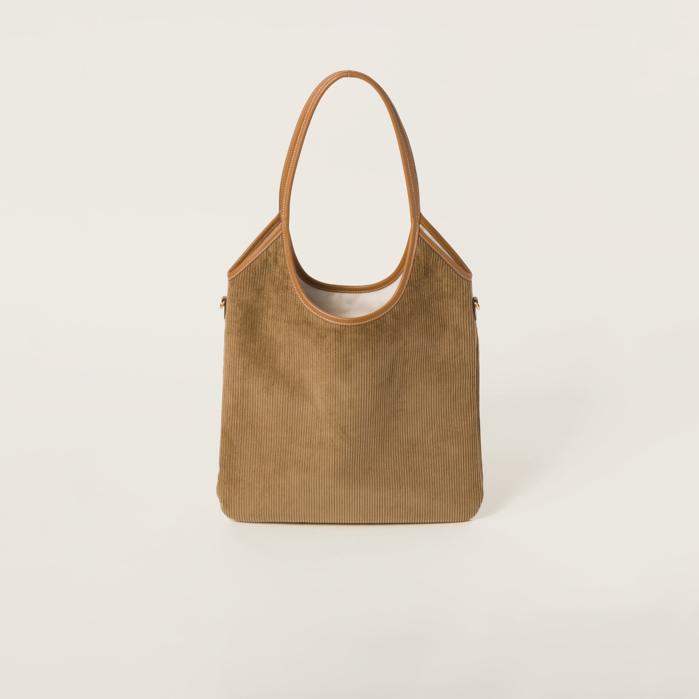 Cinnamon Ivy Corduroy Bag | Miu Miu