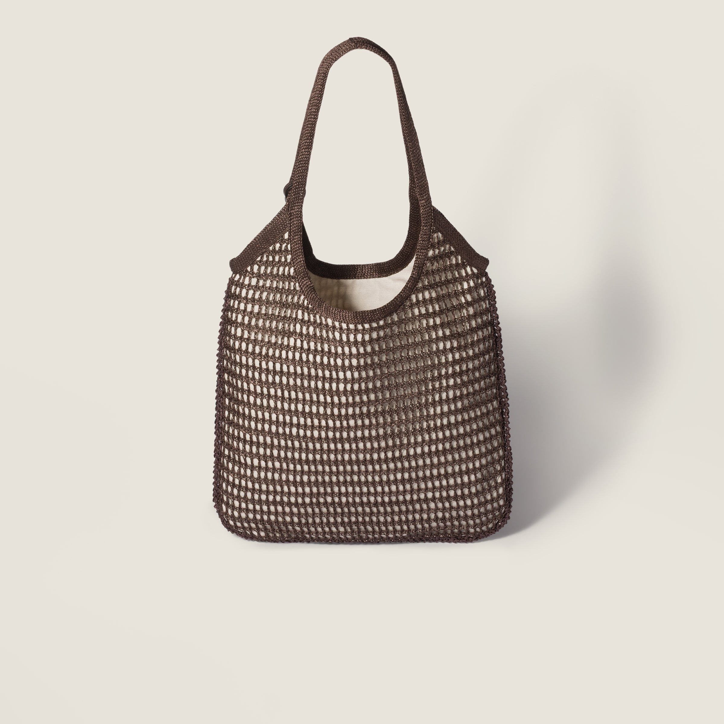 MIU MIU ダークブラウン パーティーバッグ Miu Miu Wander matelassé satin mini-bag for Women - Brown in UAE