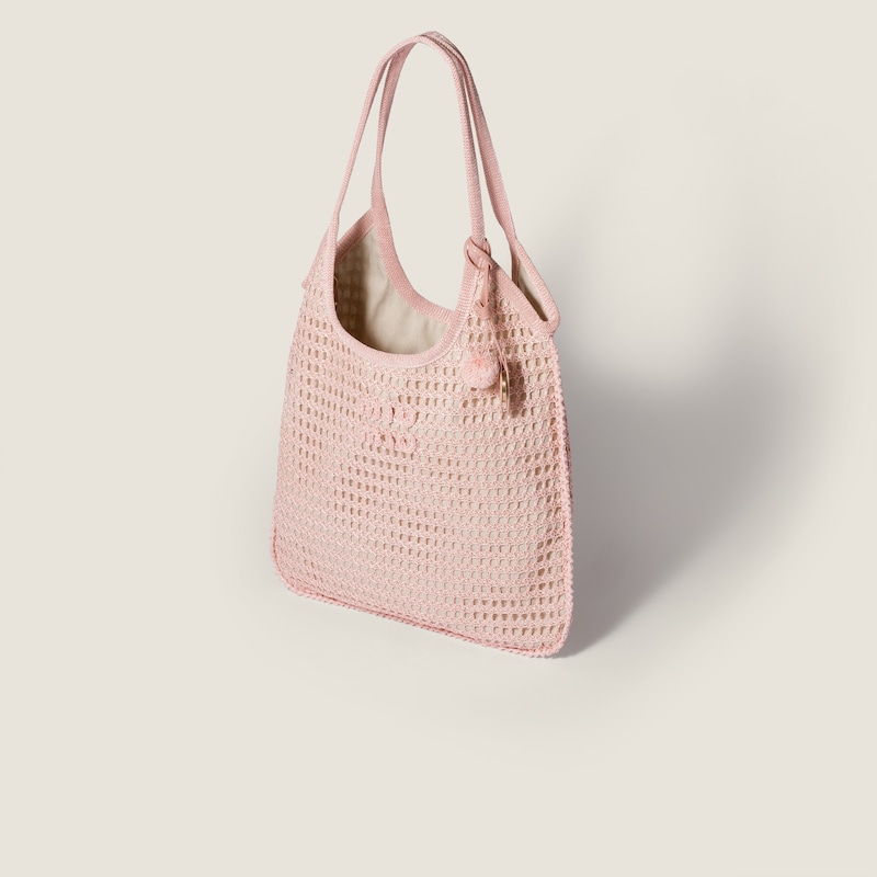 Borsa Ivy in rafia crochet