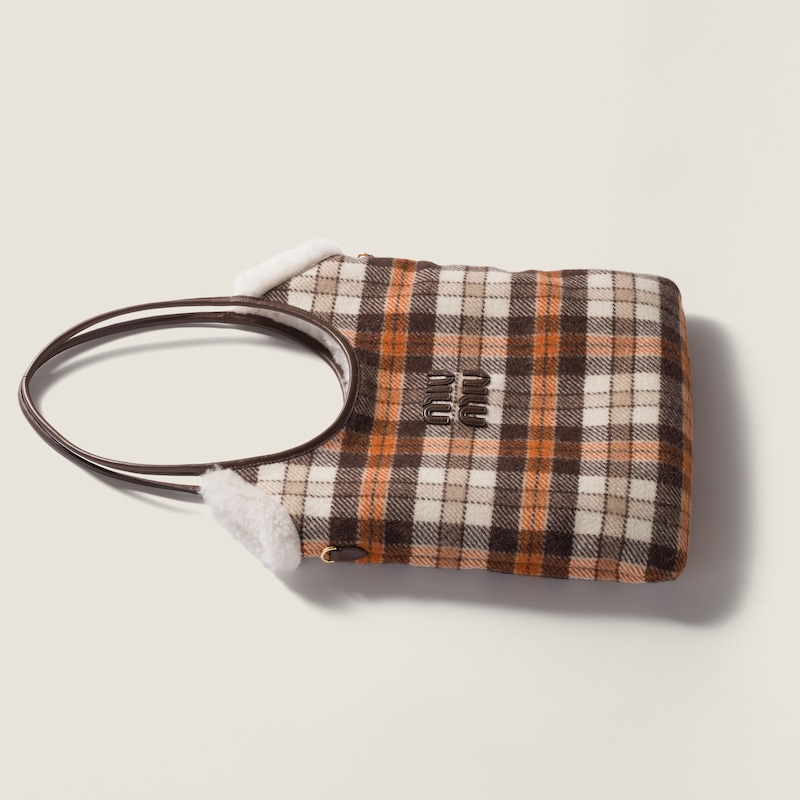 Ivy格纹和羊羔毛包袋