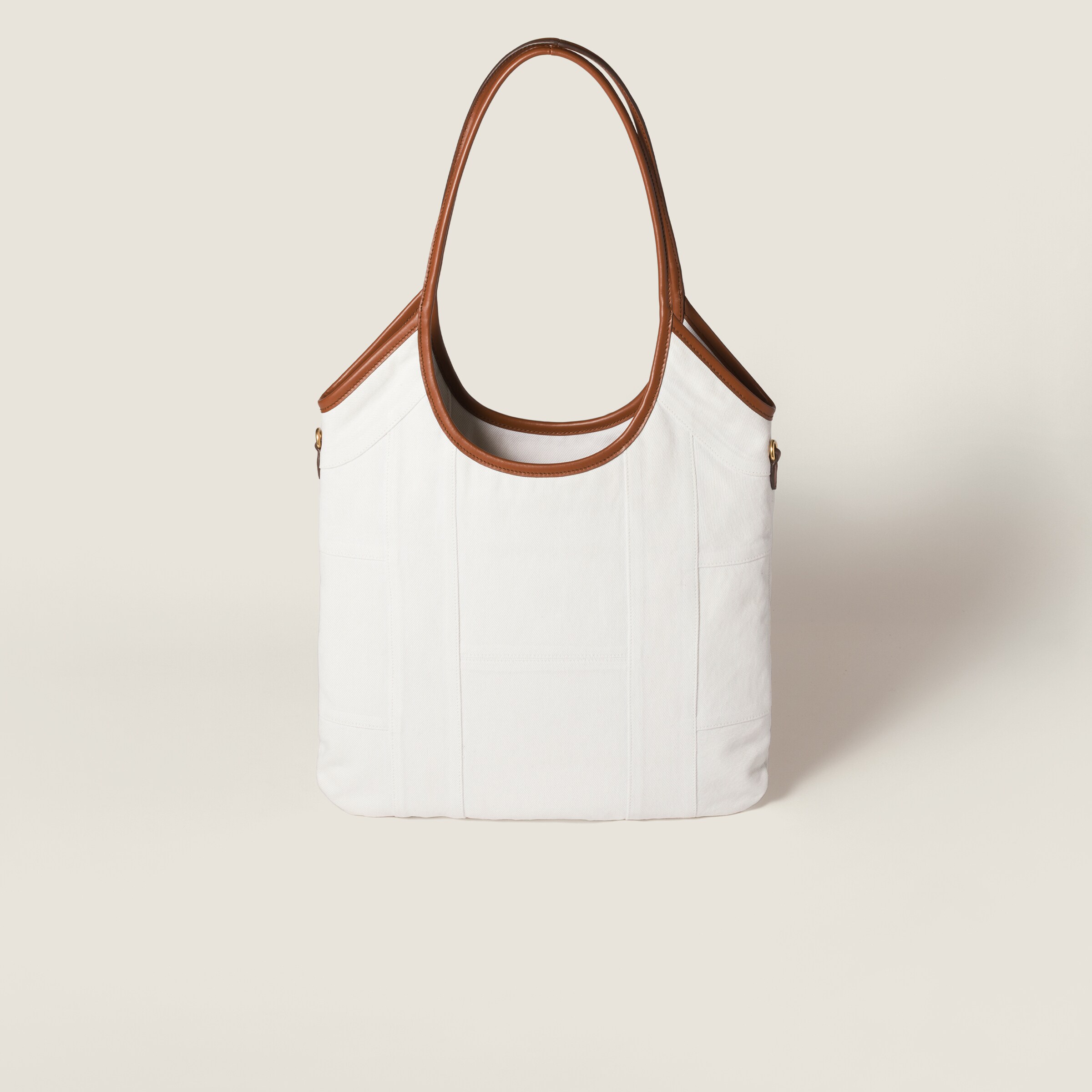 MiuMiu IVY デニムバッグ Miu Miu Ivy Denim Bag in Blue | Lyst