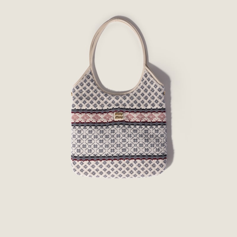 Ivy wool and cashmere bag