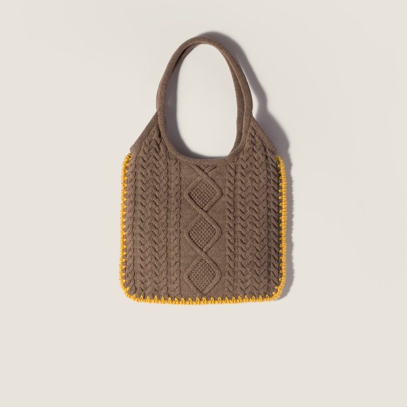 Bolso Ivy de lana y cachemir
