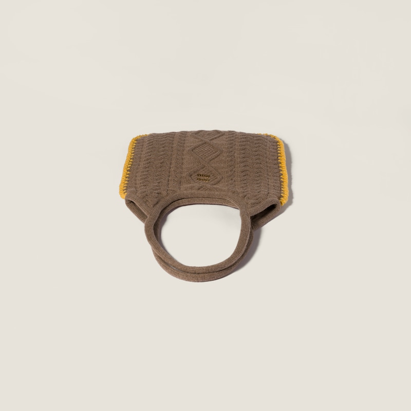 Bolso Ivy de lana y cachemir