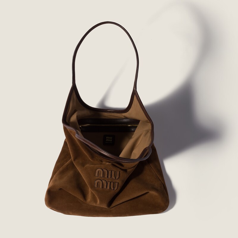 Ivy suede tote bag