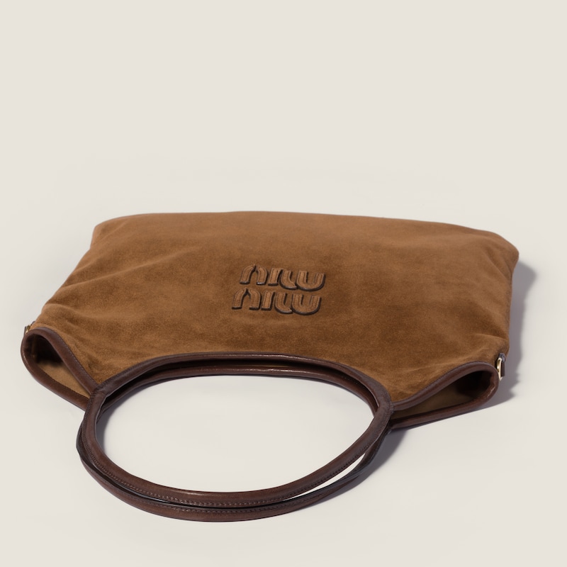 Ivy suede tote bag