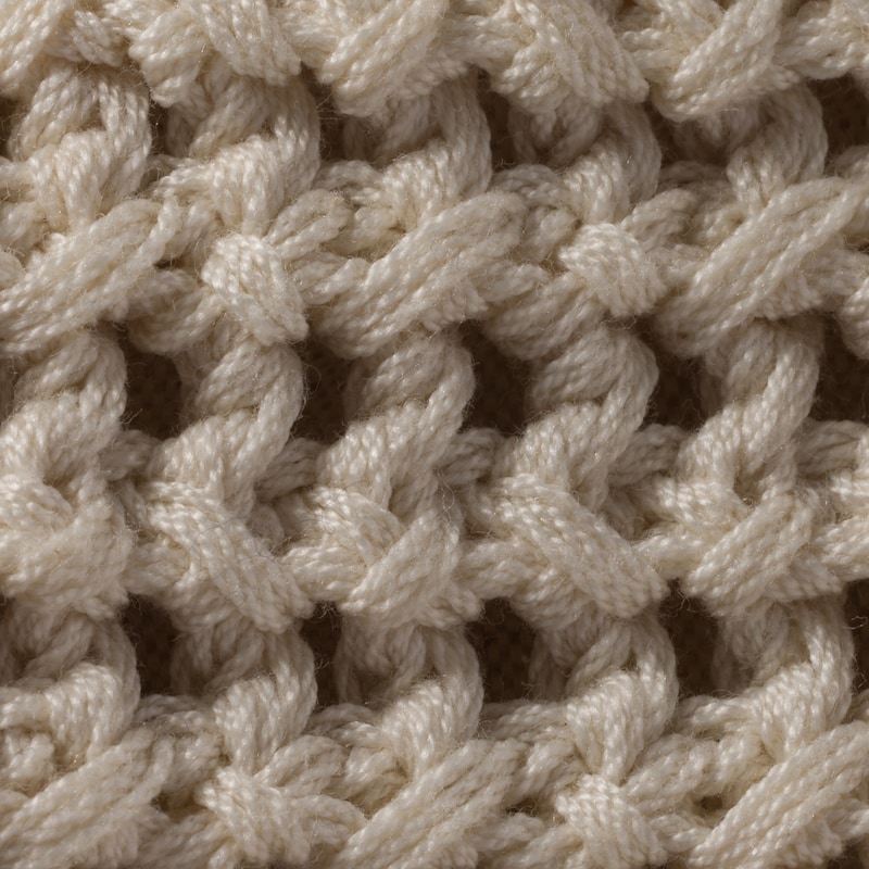 Bolsa tote IVY trançada com efeito ráfia