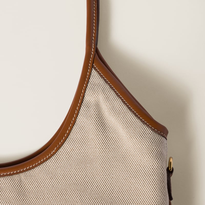 IVY canvas and leather bag