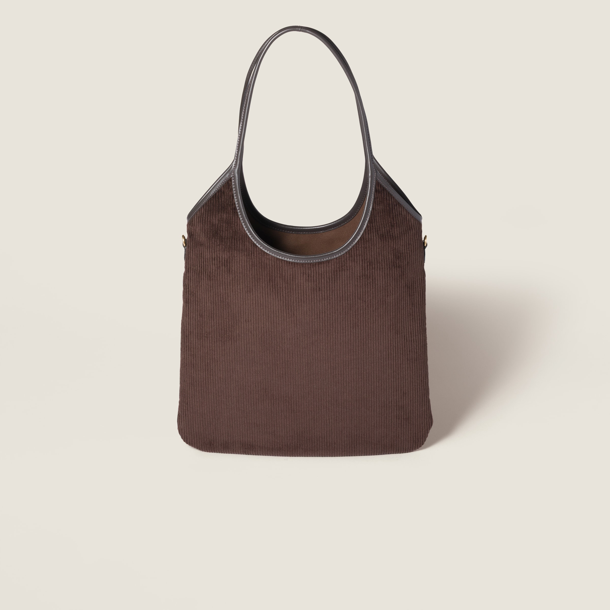 Ebony Ivy Corduroy Bag | Miu Miu