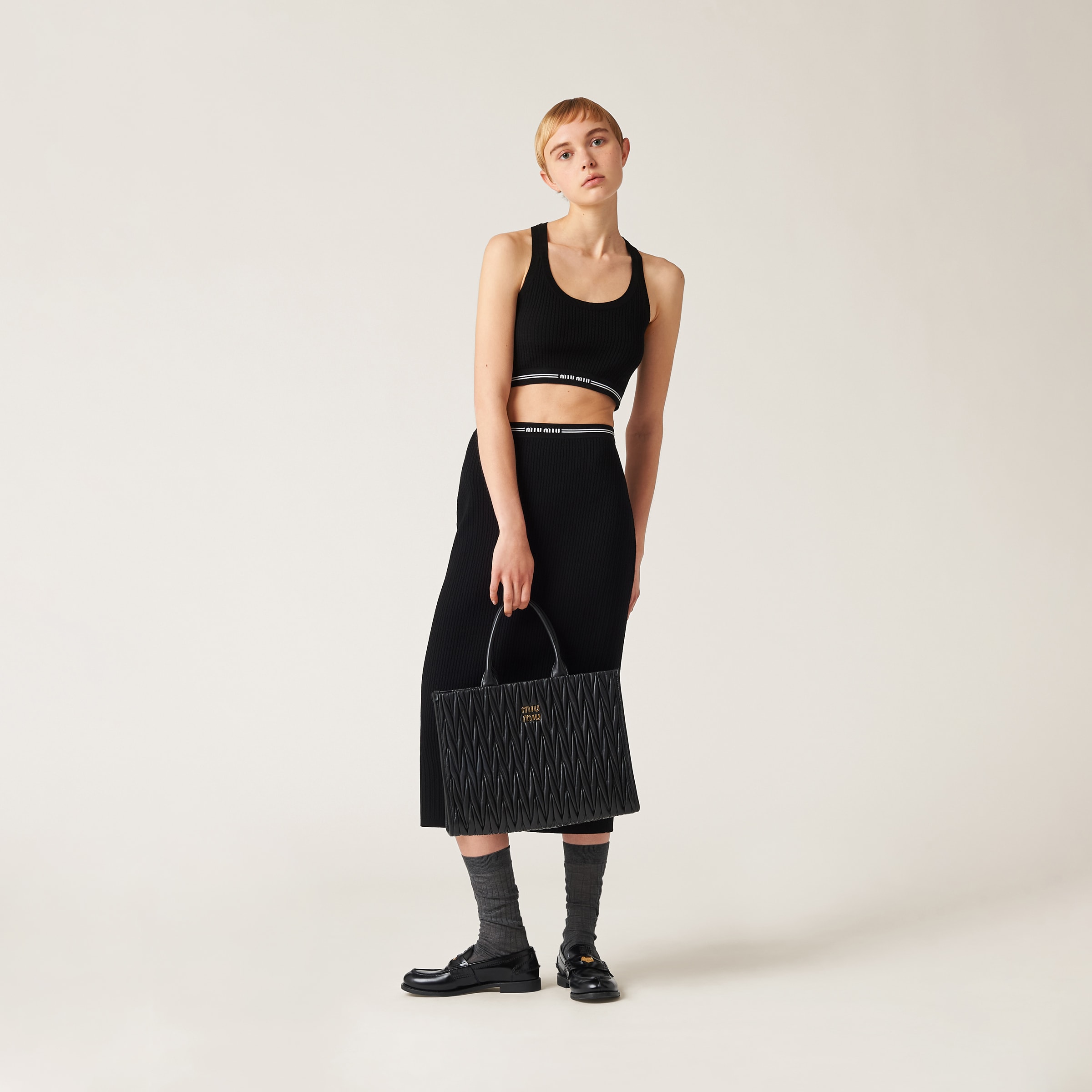 Miu miu nappa bag deals