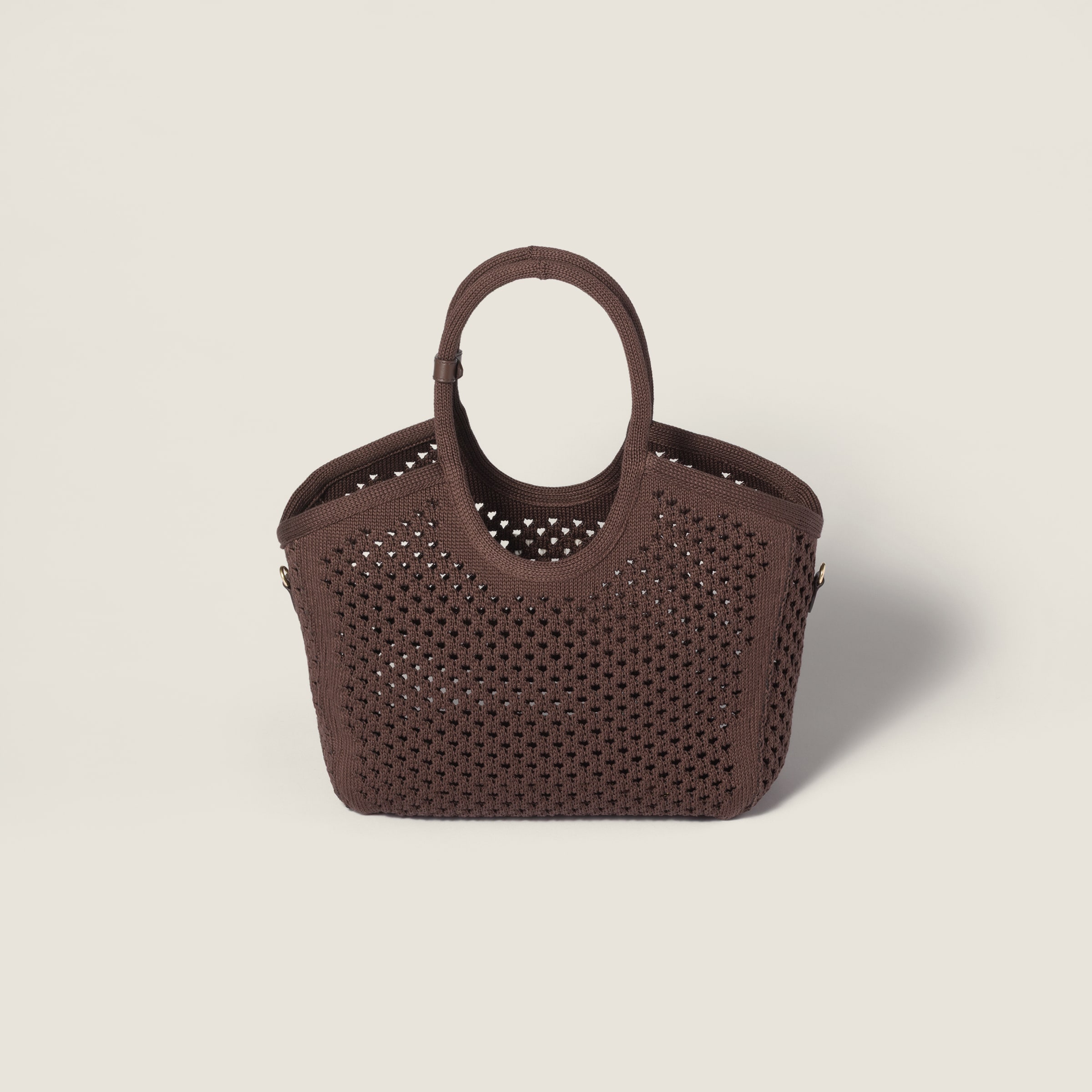 Miu Miu Ivy Cotton Mesh Tote Bag