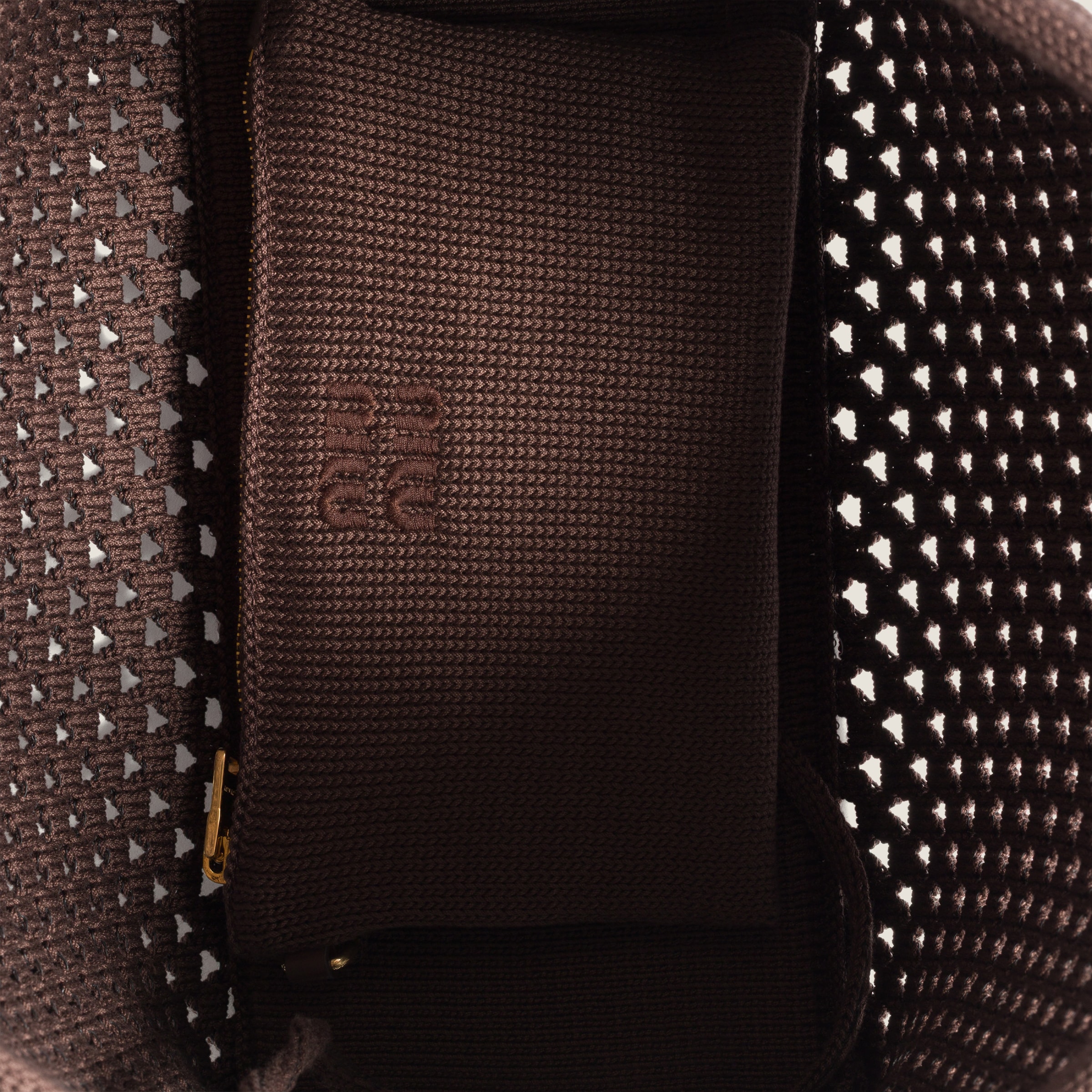 Miu Miu Ivy Cotton Mesh Tote Bag