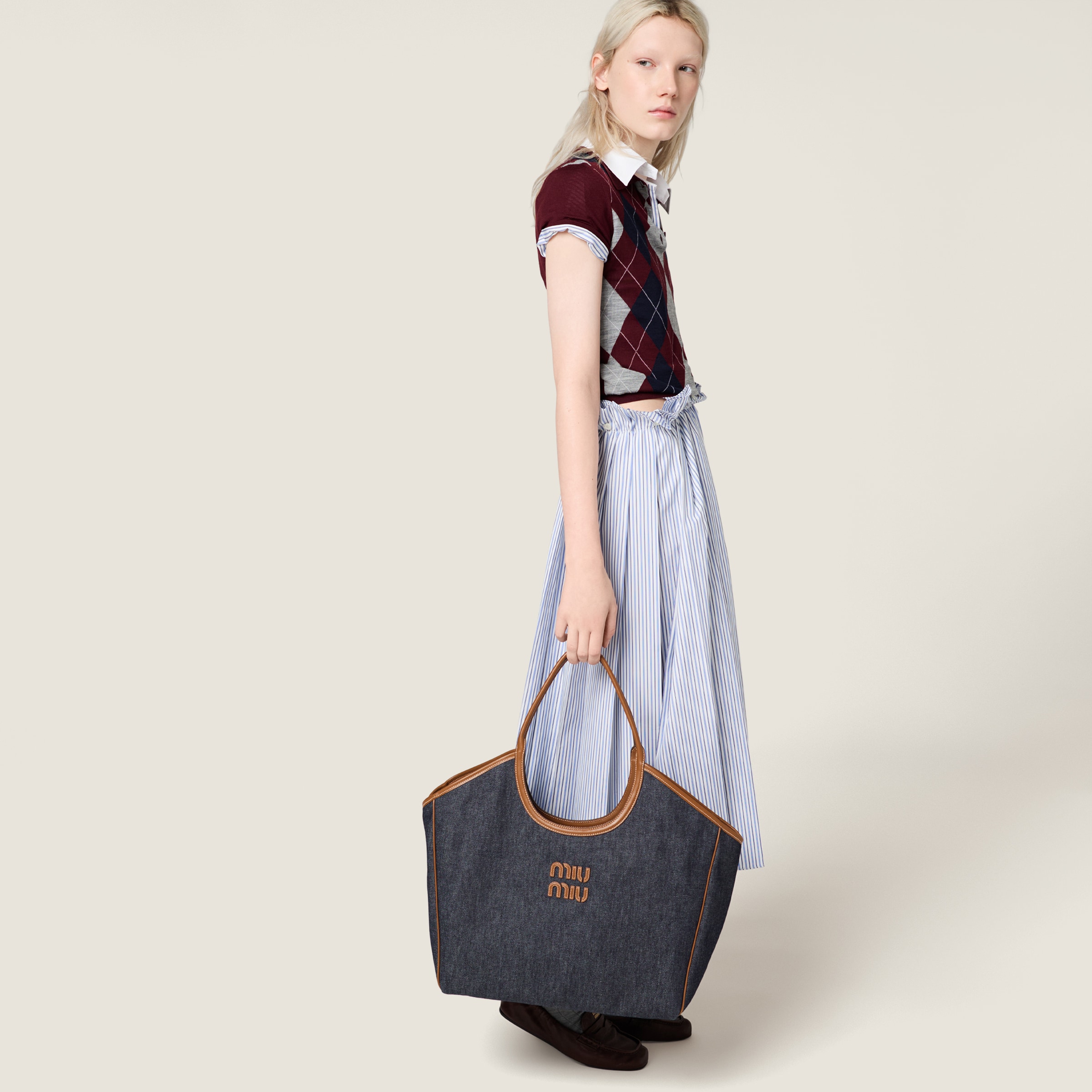 Miu Miu Ivy Denim Bag
