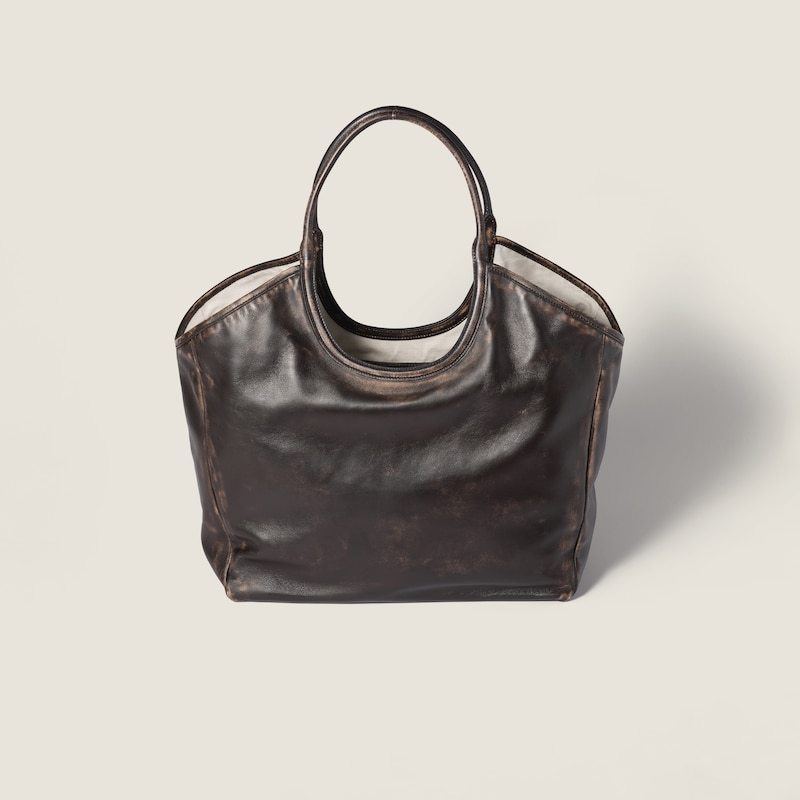 IVY leather tote bag
