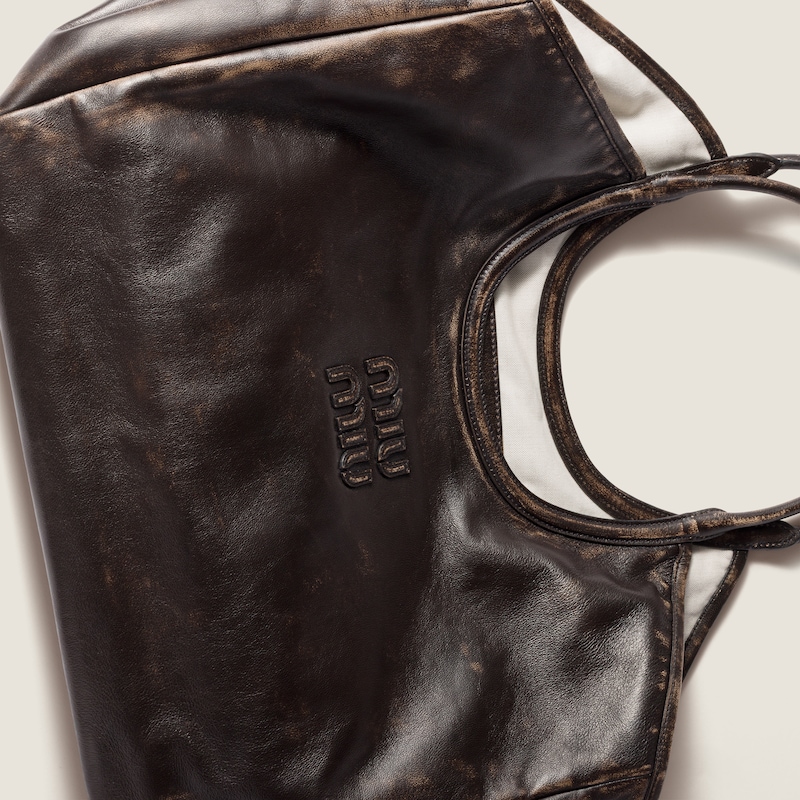 IVY leather tote bag