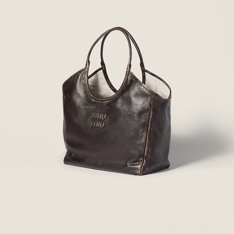 IVY leather tote bag