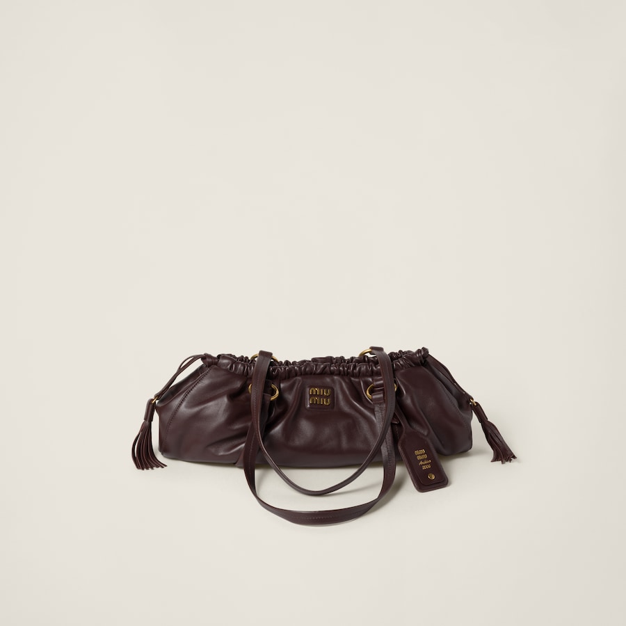 Women s Leather Shoulder Bags Miu Miu