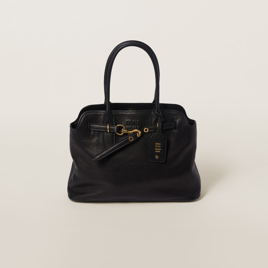Miu miu black handbag on sale