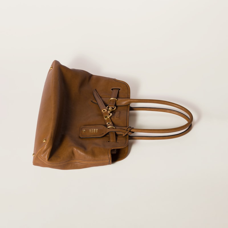 Bolsa Aventure em couro napa