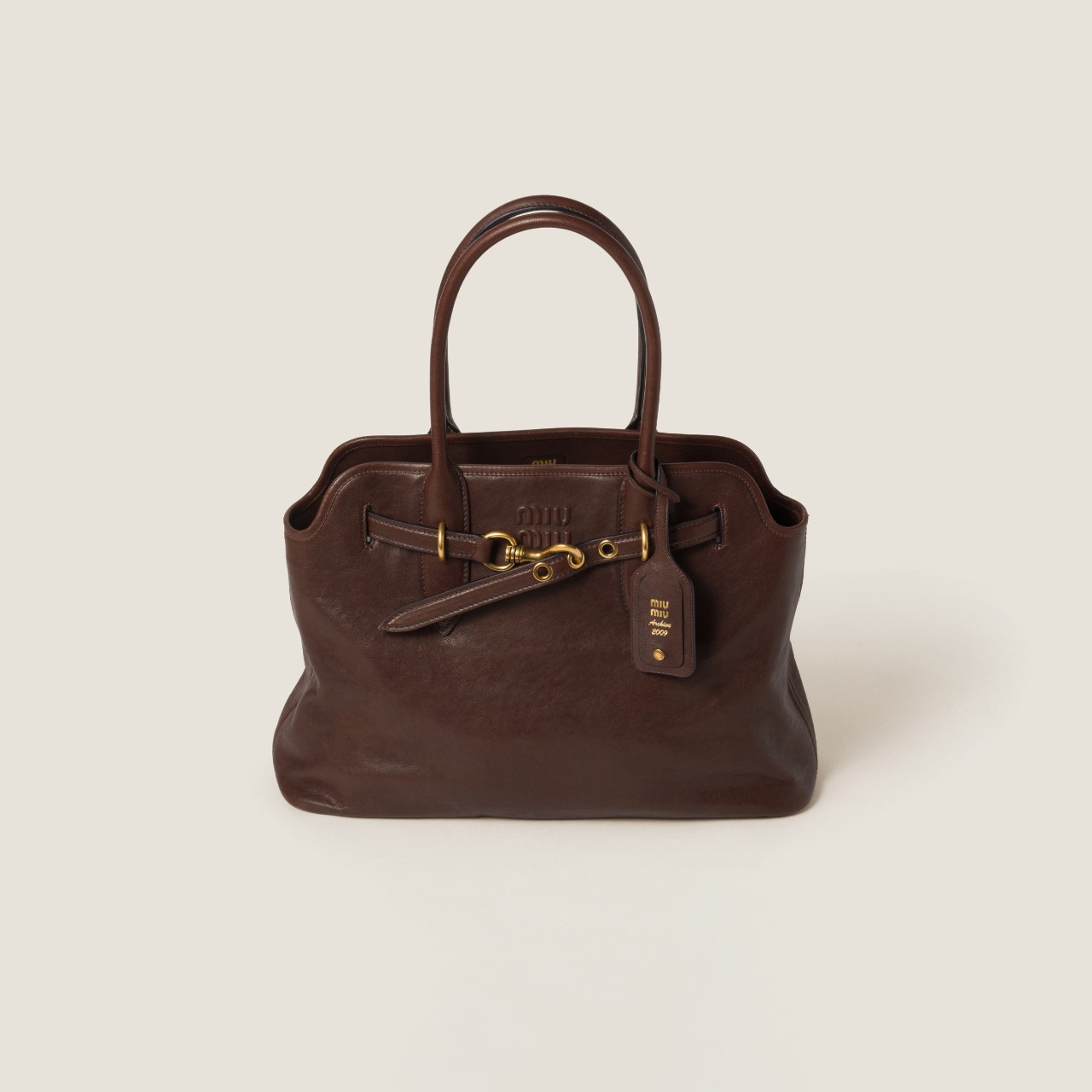 Sac Aventure en cuir nappa