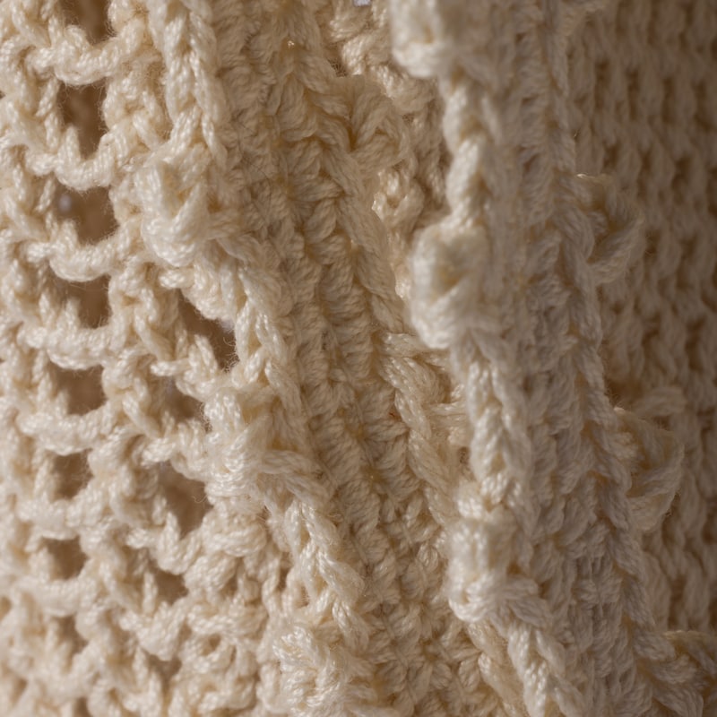 Bolsa em crochê de algodão