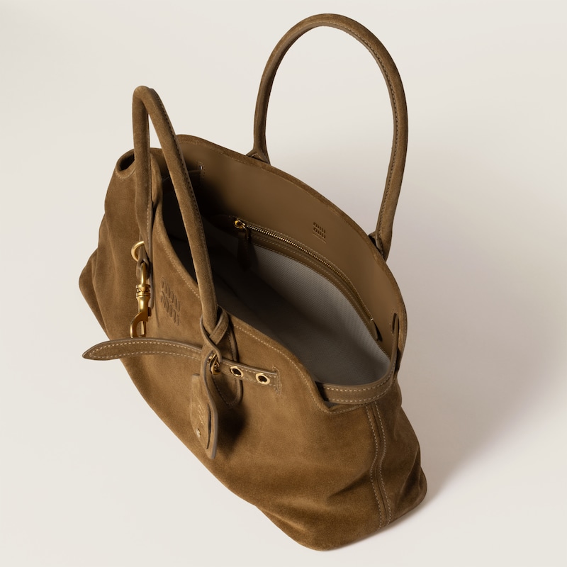 Aventure suede bag