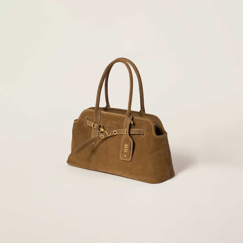 Aventure suede bag