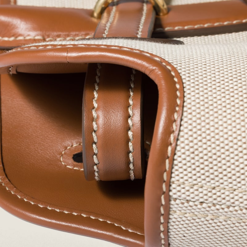 Aventure canvas and leather bag