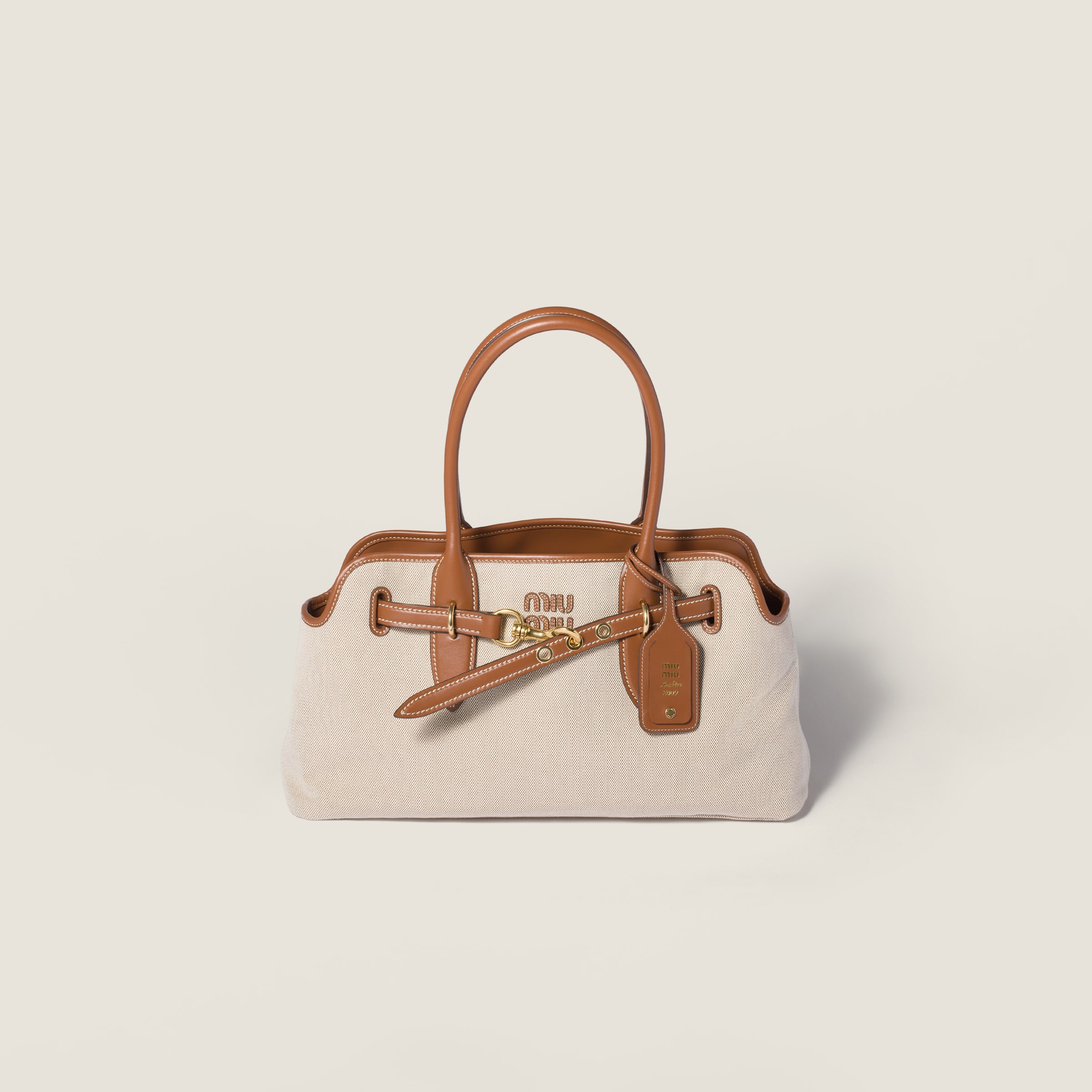 Aventure canvas and leather bag