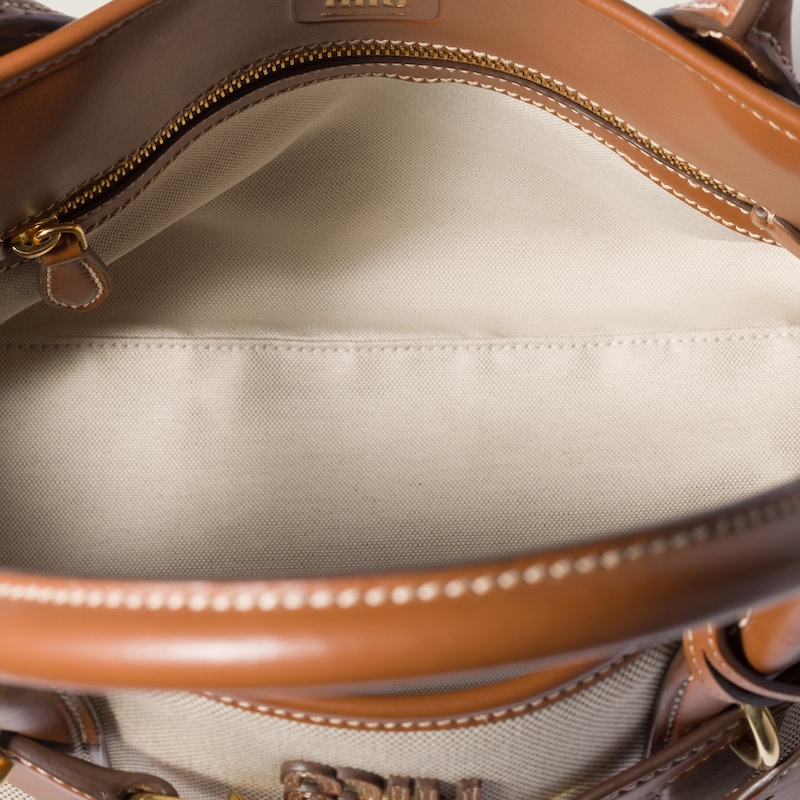 Aventure canvas and leather bag