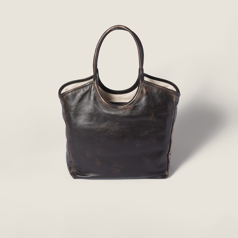 IVY leather tote bag