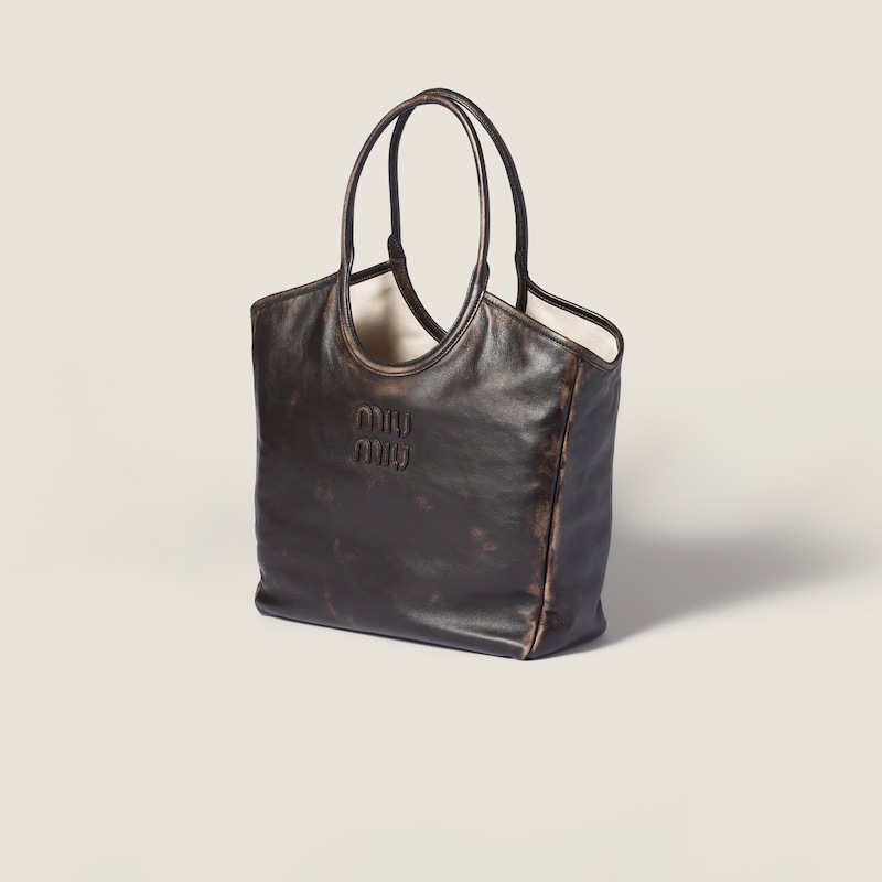 IVY leather tote bag