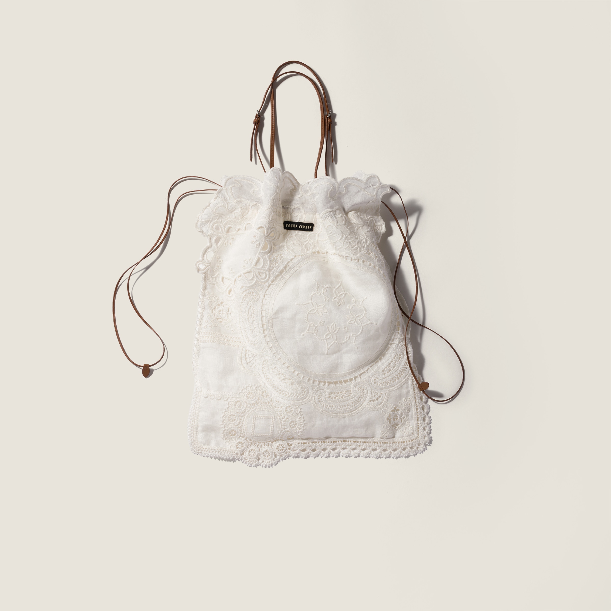 Lace tote bag from Miu Miu - $2,300