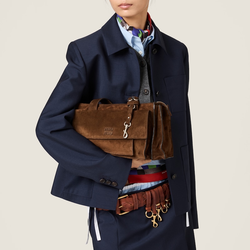 유틸리테어 스웨이드 백