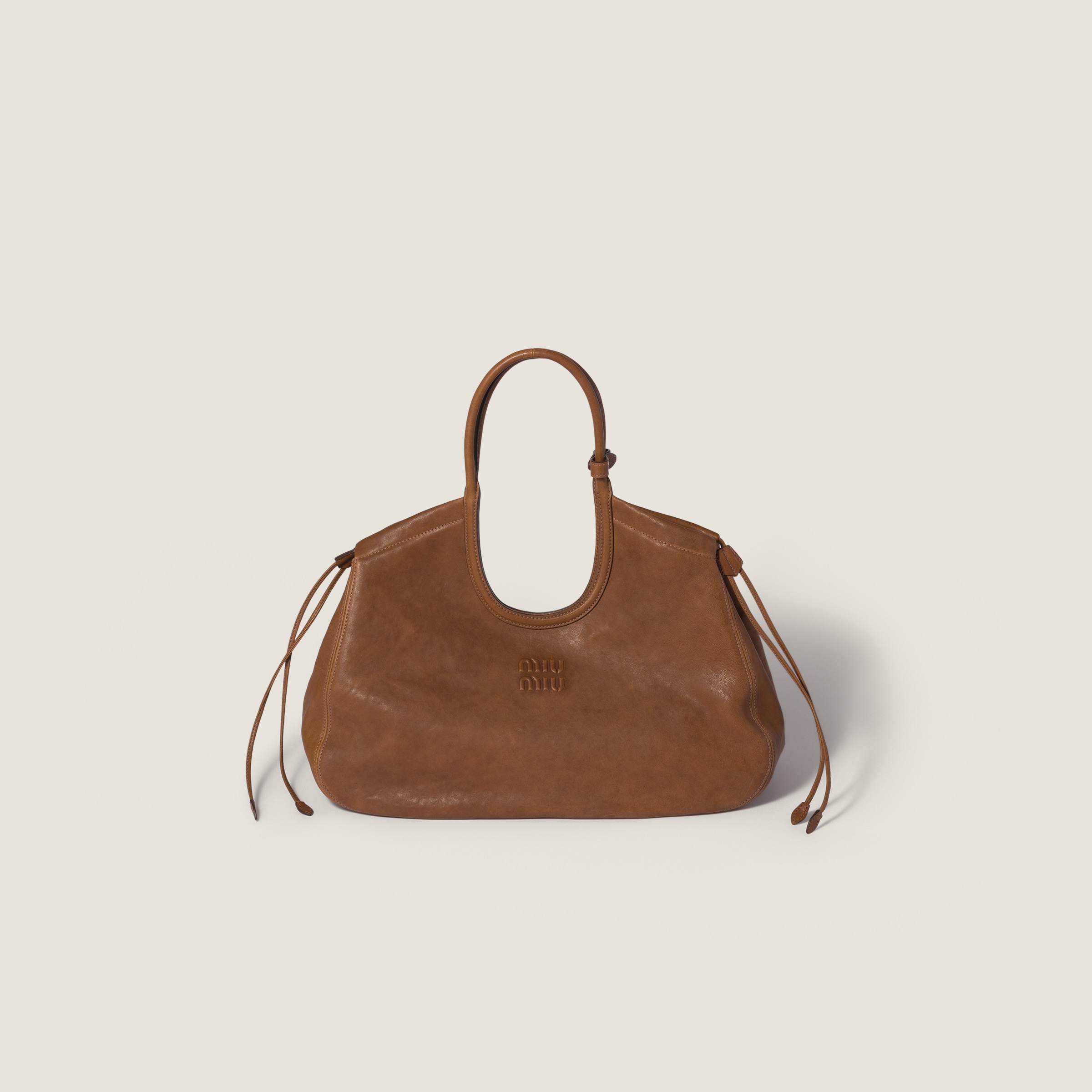 Ivy nappa leather shopping bag from Miu Miu - $2,800