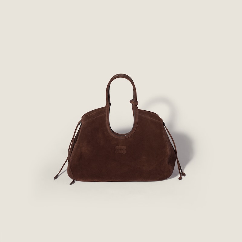 Ivy suede tote bag