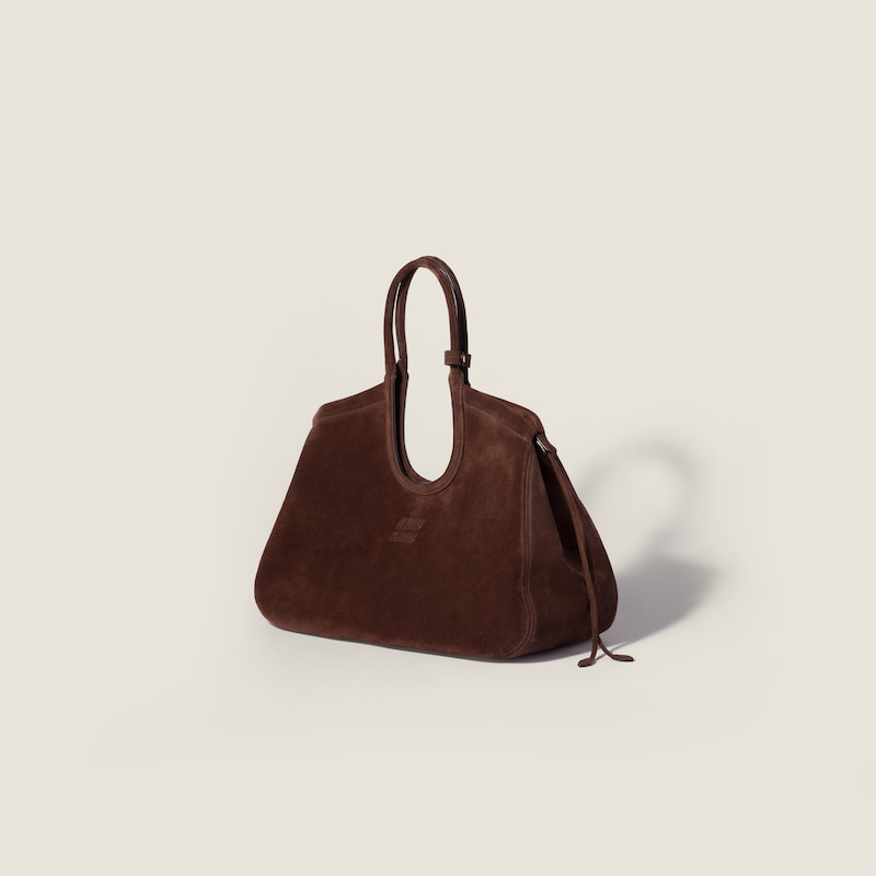 Ivy suede tote bag