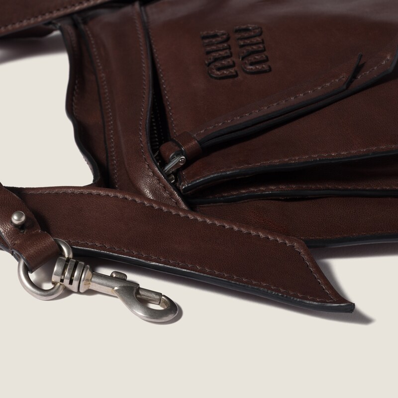 Utilitaire Nappa皮革单肩包