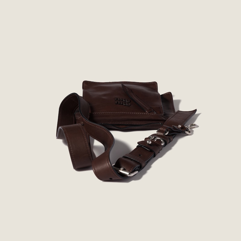 Utilitaire Nappa皮革单肩包