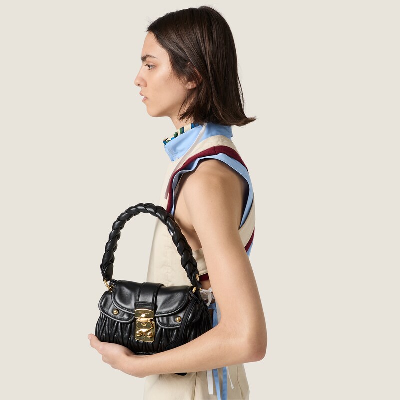 마테라쎄 가죽 코퍼 백