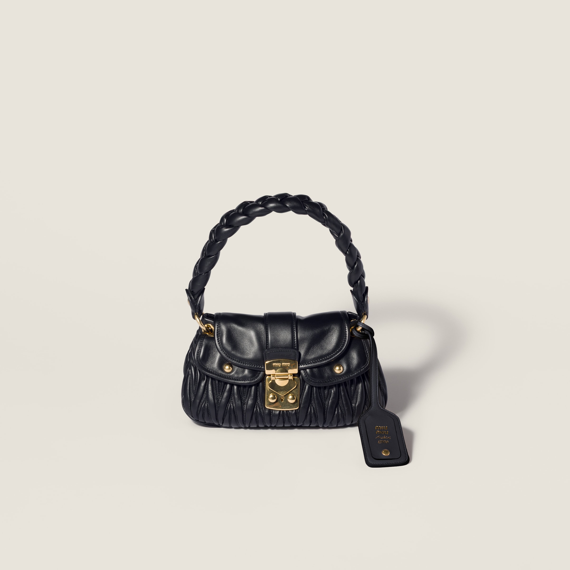 Coffer matelassé leather bag from Miu Miu - $3,450