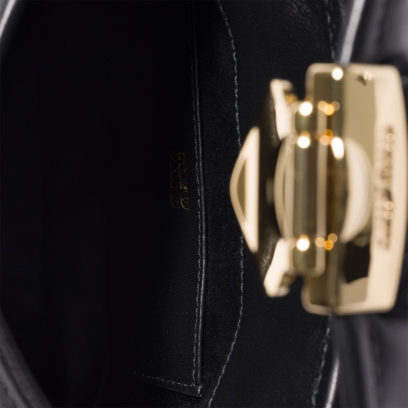 Coffer matelassé leather bag