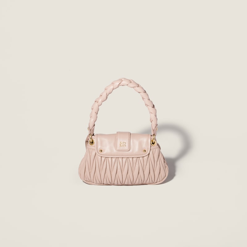 Coffer matelassé leather bag