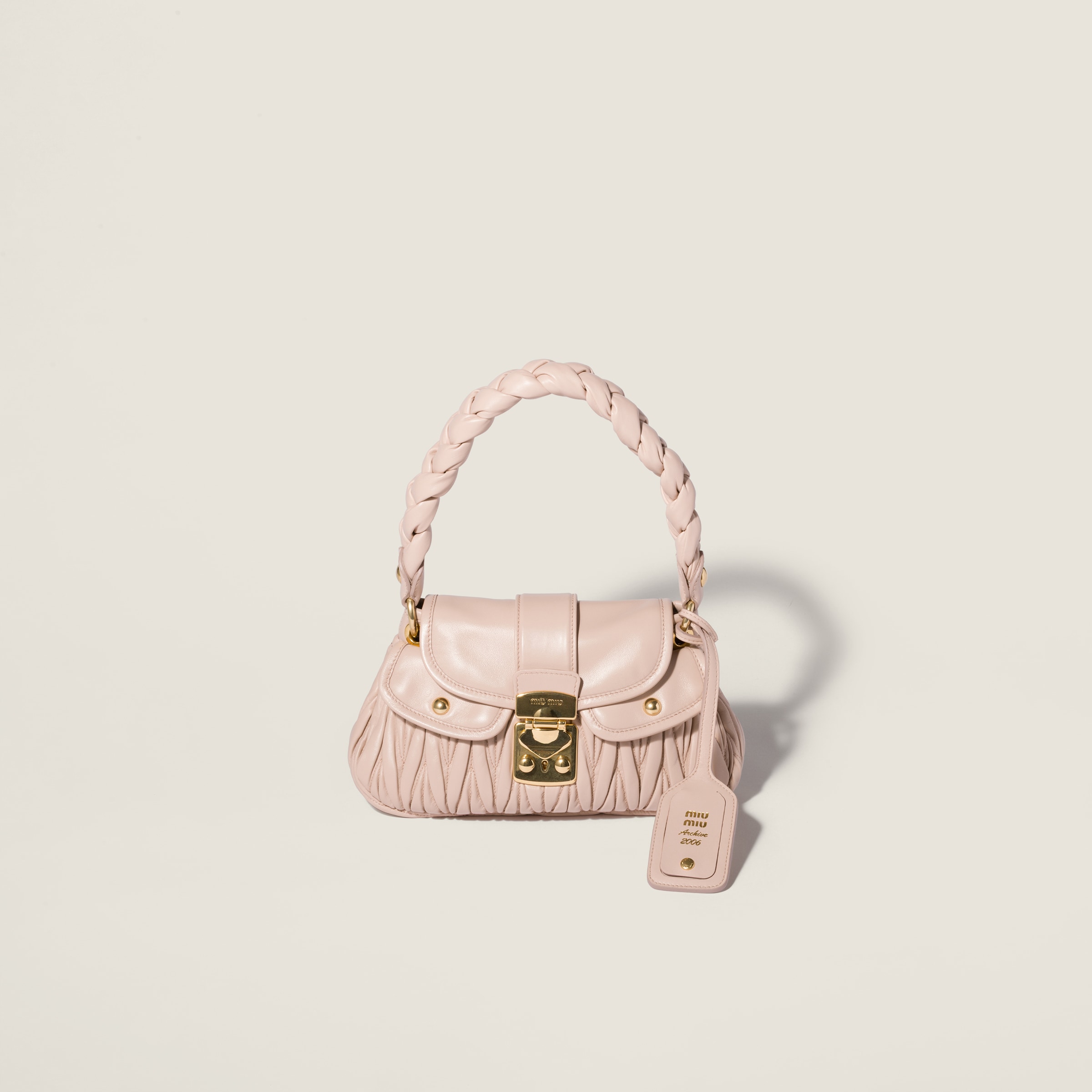 Coffer matelassé leather bag from Miu Miu - $3,450