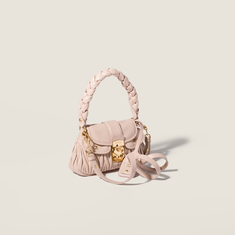 Coffer matelassé leather bag