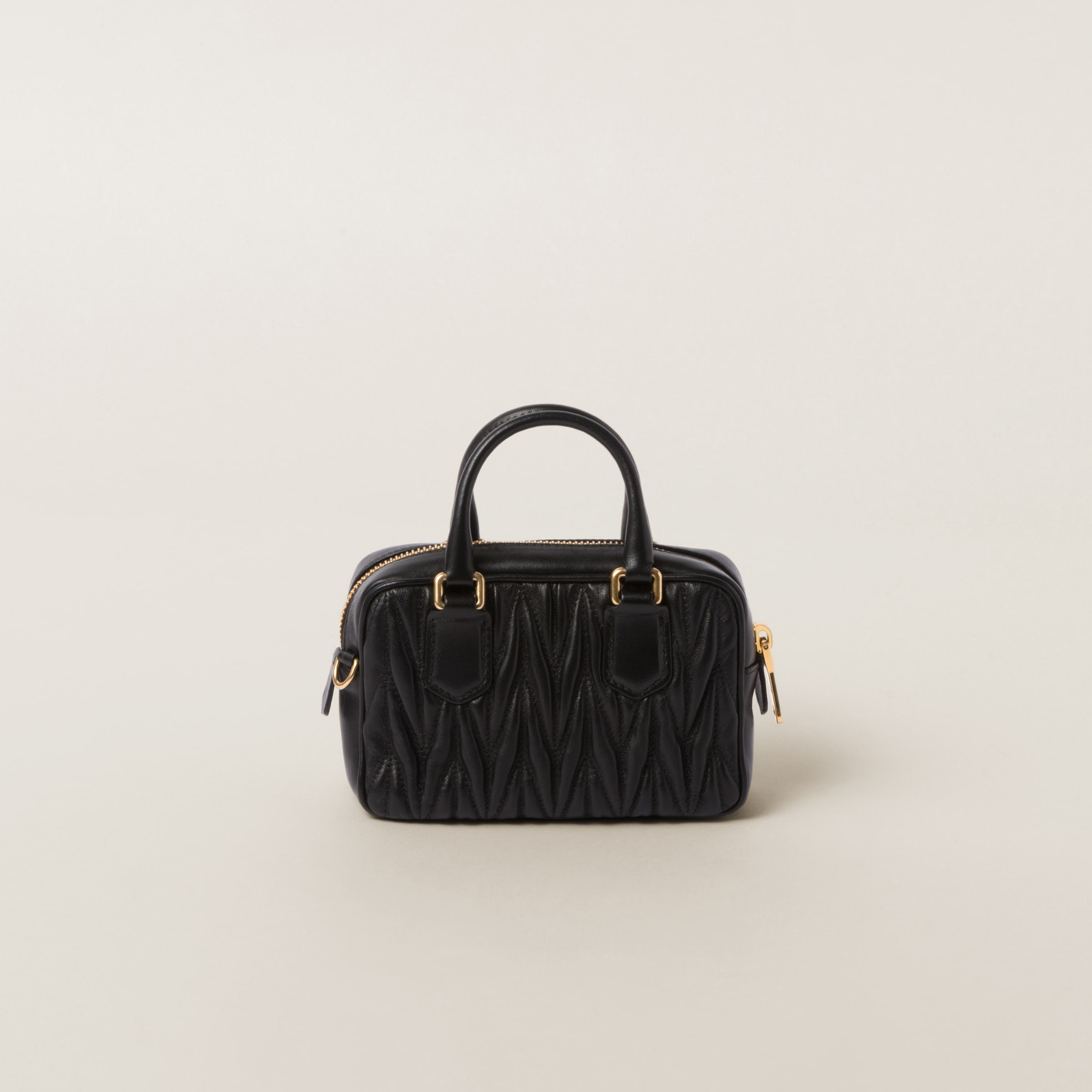 Arcadie Matelassé nappa leather mini-bag