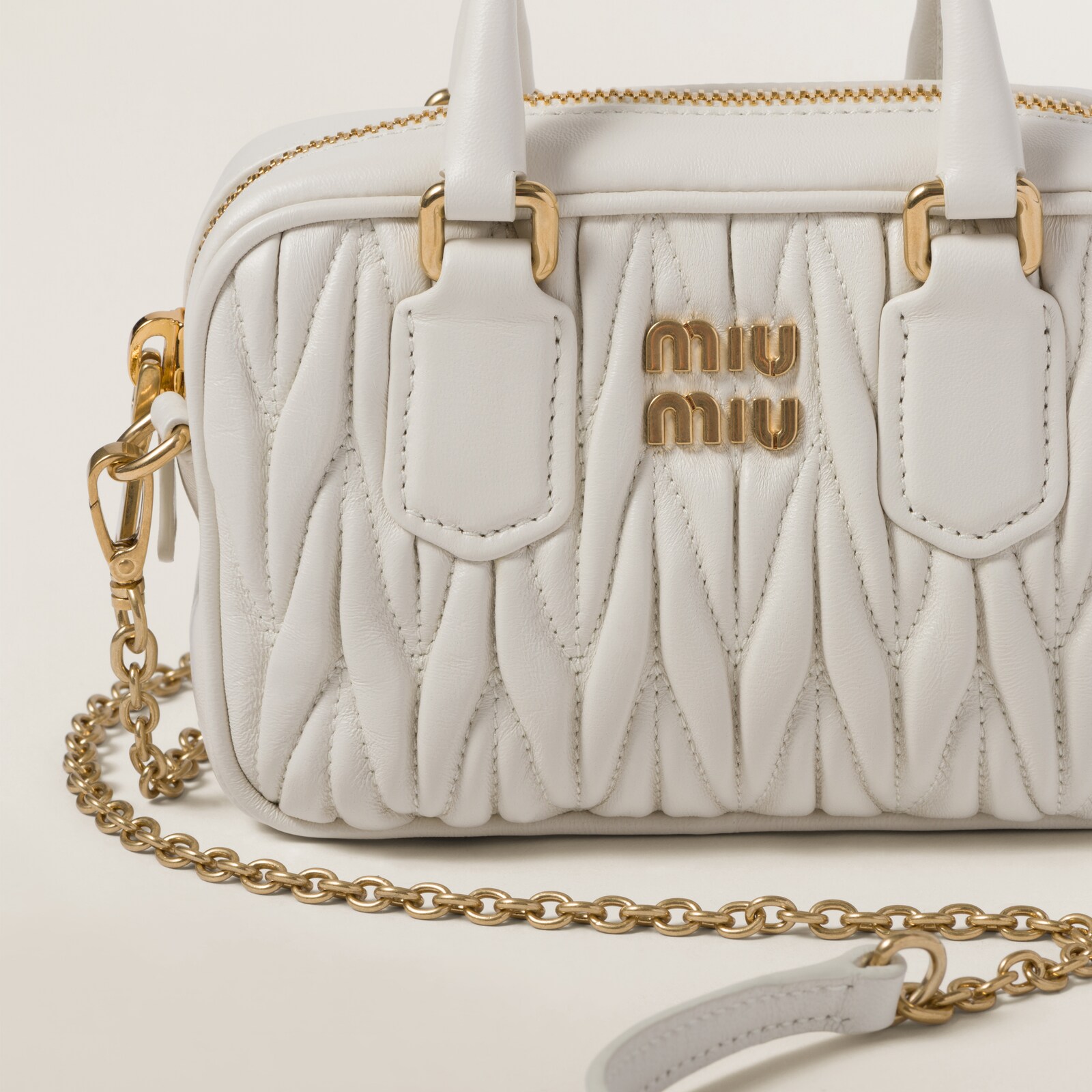 Matelasse Leather Mini Arcadie Bag main image 0