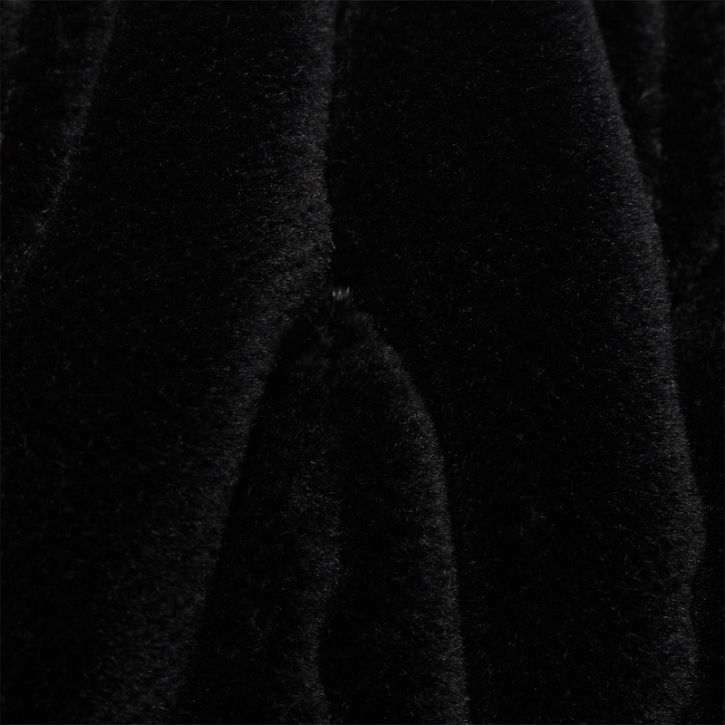 Wander matelassé velvet mini-bag